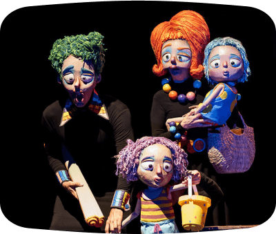 Espetáculo: AZUL, de Artesanal Cia. de Teatro do Rio de Janeiro